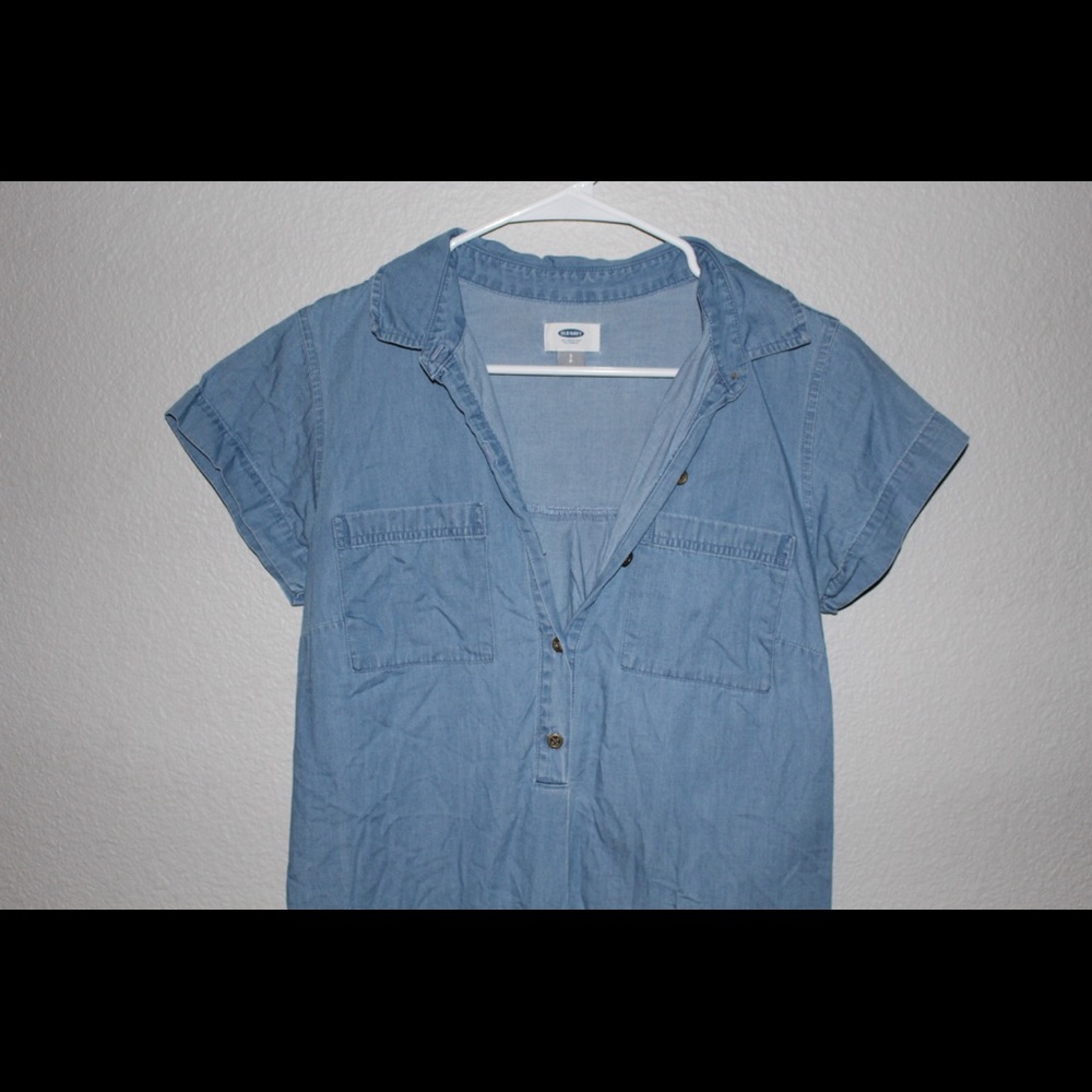 Denim T-Shirt Dress